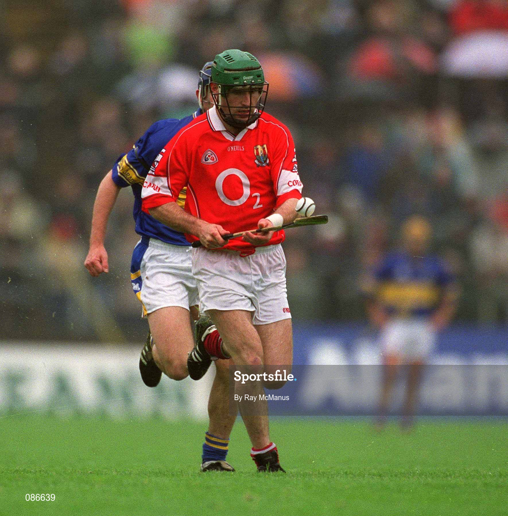 21 April 2002; Jerry O'Connor of Cork during the Allianz National Hurling League Semi-Final match between Cork and Tipperary at Páirc Uí Chaoimh in Cork. Photo by Ray McManus/Sportsfile