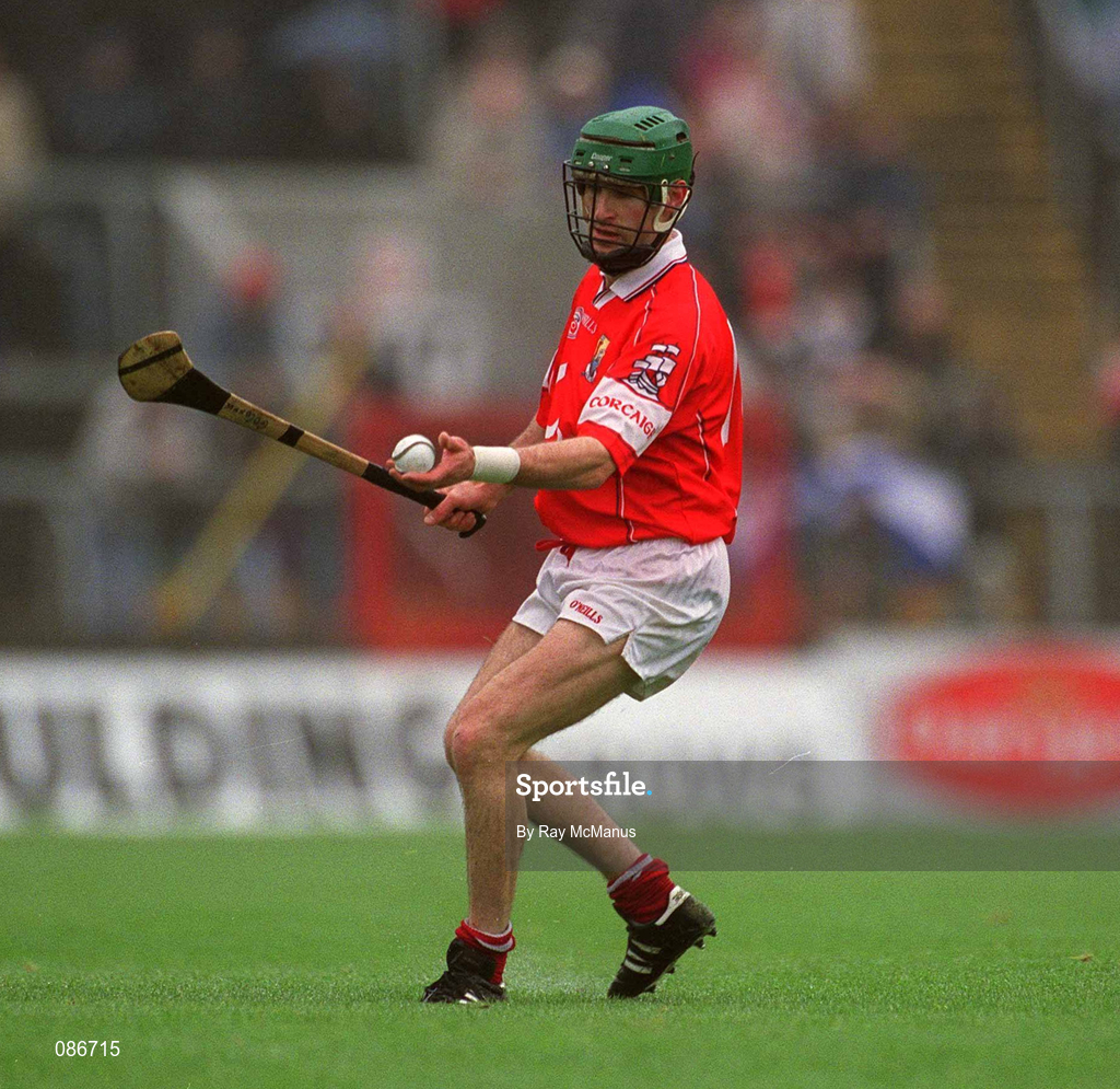 21 April 2002; Jerry O'Connor of Cork during the Allianz National Hurling League Semi-Final match between Cork and Tipperary at Páirc Uí Chaoimh in Cork. Photo by Ray McManus/Sportsfile