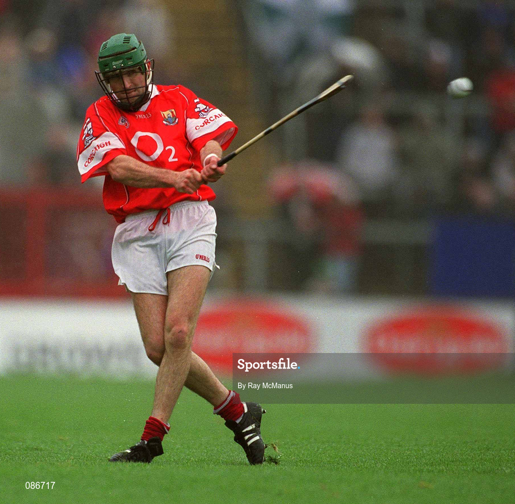 21 April 2002; Jerry O'Connor of Cork during the Allianz National Hurling League Semi-Final match between Cork and Tipperary at Páirc Uí Chaoimh in Cork. Photo by Ray McManus/Sportsfile