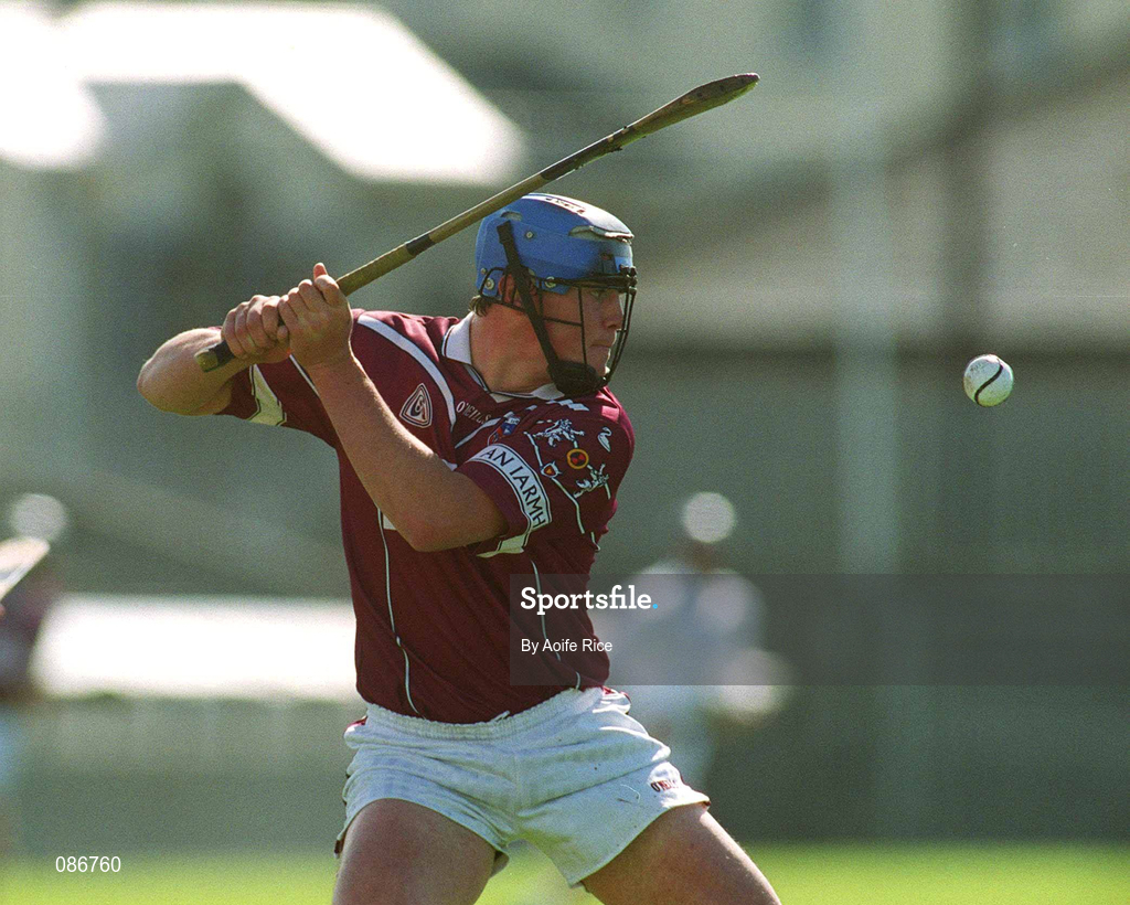 28 April 2002; Brendan Murtagh of Westmeath during the Guinness Leinster Senior Hurling Championship First Round match between Westmeath and Kildare at Cusack Park in Mullingar, Westmeath. Photo by Aoife Rice/Sportsfile