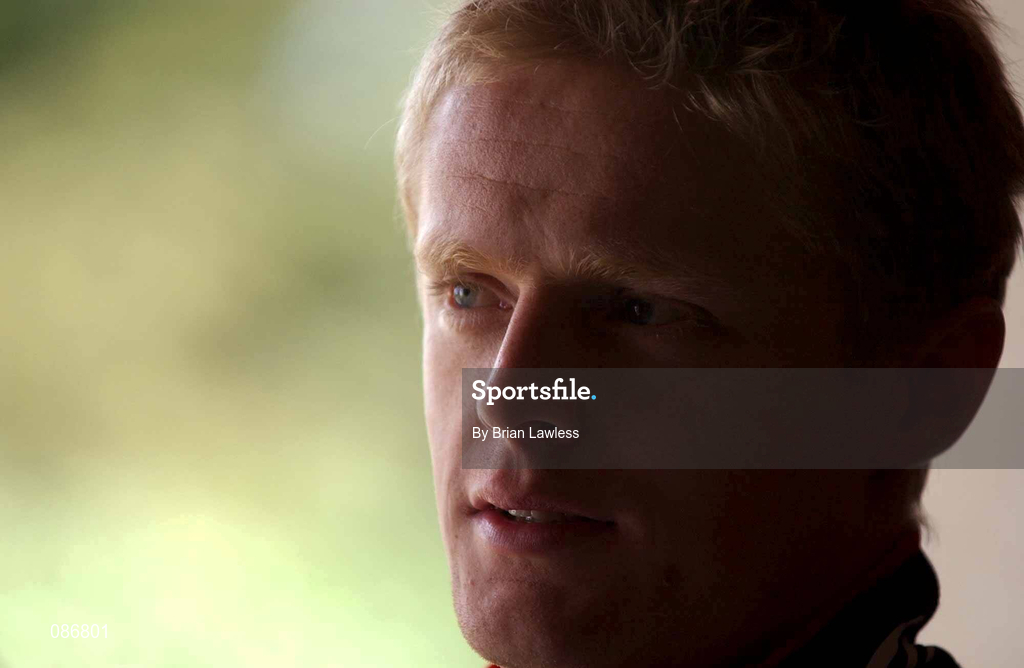 29 April 2002; Republic of Ireland International Damien Duff at the launch of The adidas Predator Mania football boot at The Radisson Hotel in Dublin. Photo by Brian Lawless/Sportsfile