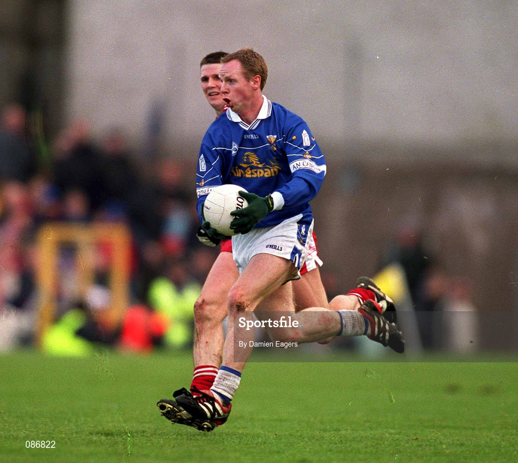 28 April 2002; Anthony Forde of Cavan during the Allianz National Football League Division 1 Final match between Tyrone and Cavan at St Tiernach's Park in Clones, Monaghan. Photo by Damien Eagers/Sportsfile