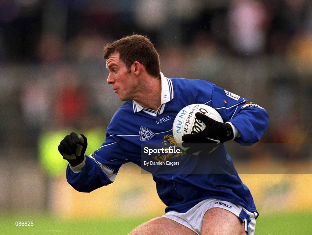28 April 2002; Cathal Collins of Cavan during the Allianz National Football League Division 1 Final match between Tyrone and Cavan at St Tiernach's Park in Clones, Monaghan. Photo by Damien Eagers/Sportsfile