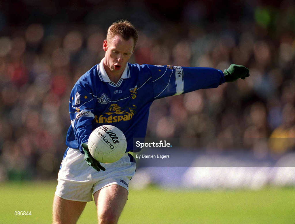 28 April 2002; Anthony Forde of Cavan during the Allianz National Football League Division 1 Final match between Tyrone and Cavan at St Tiernach's Park in Clones, Monaghan. Photo by Damien Eagers/Sportsfile