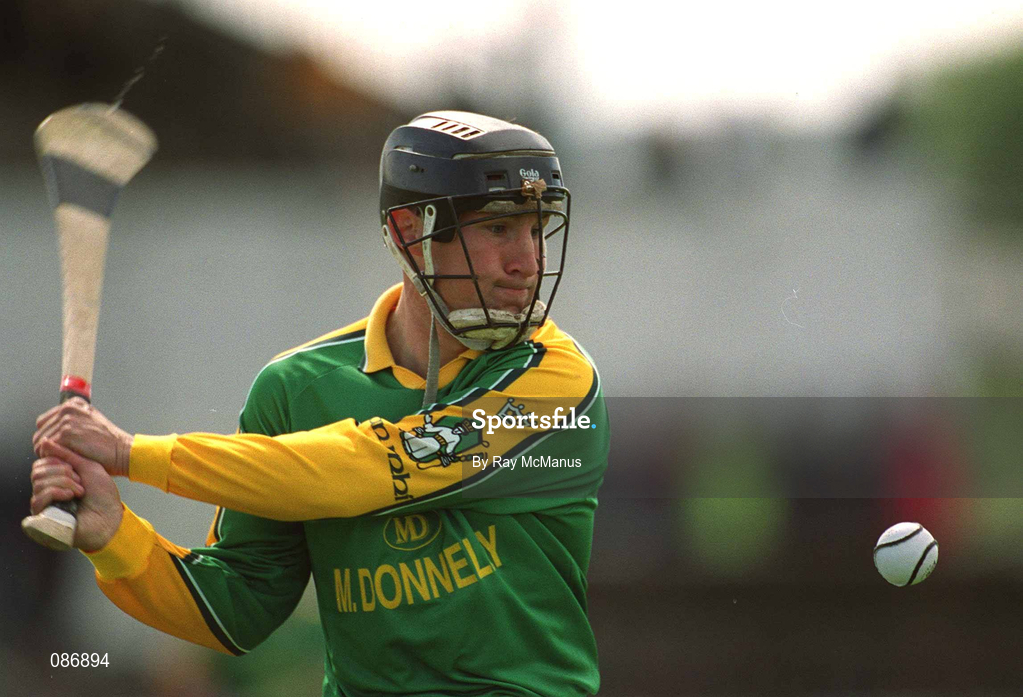 28 April 2002; Ray Dorran of Meath during the Guinness Leinster Senior Hurling Championship First Round match between Carlow and Meath at Dr Cullen Park in Carlow. Photo by Ray McManus/Sportsfile