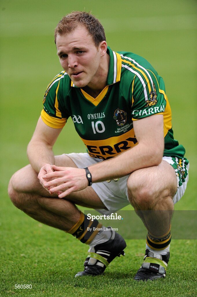 18 September 2011; Kerry's Darran O'Sullivan after defeat. GAA Football All-Ireland Senior Championship Final, Kerry v Dublin, Croke Park, Dublin. Picture credit: Brian Lawless / SPORTSFILE