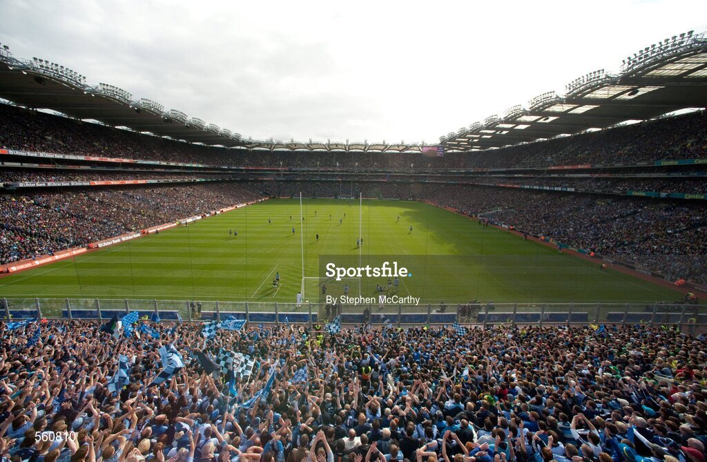 18 September 2011; A general view of Croke Park during the game. GAA Football All-Ireland Senior Championship Final, Kerry v Dublin, Croke Park, Dublin. Picture credit: Stephen McCarthy / SPORTSFILE