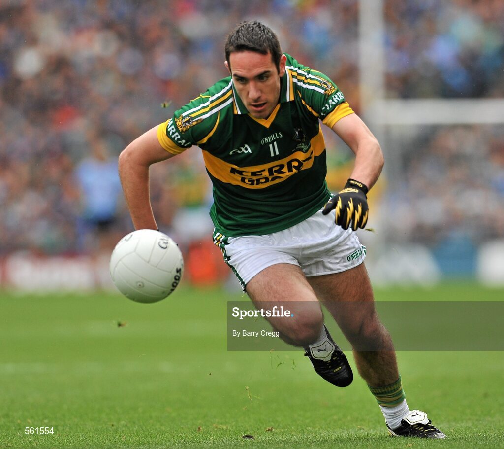18 September 2011; Declan O'Sullivan, Kerry. GAA Football All-Ireland Senior Championship Final, Kerry v Dublin, Croke Park, Dublin. Picture credit: Barry Cregg / SPORTSFILE
