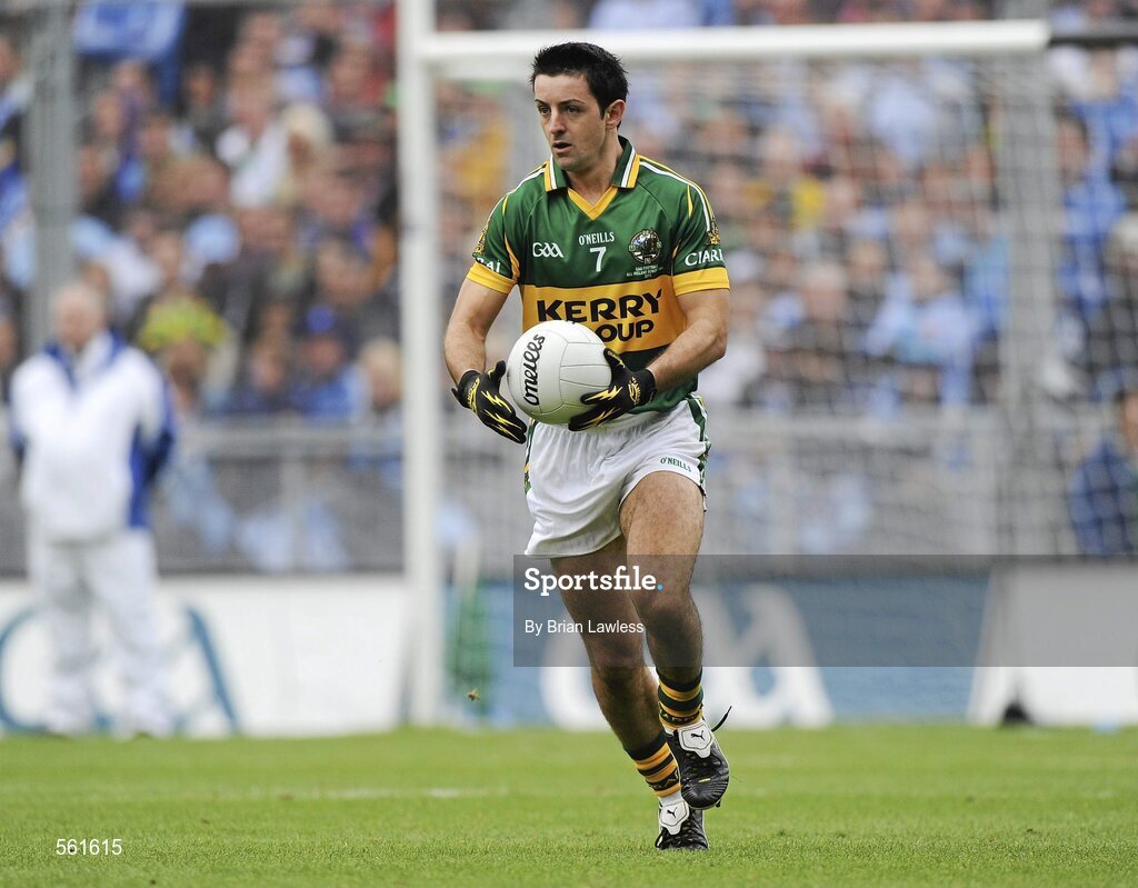18 September 2011; Aidan O'Mahony, Kerry. GAA Football All-Ireland Senior Championship Final, Kerry v Dublin, Croke Park, Dublin. Picture credit: Brian Lawless / SPORTSFILE