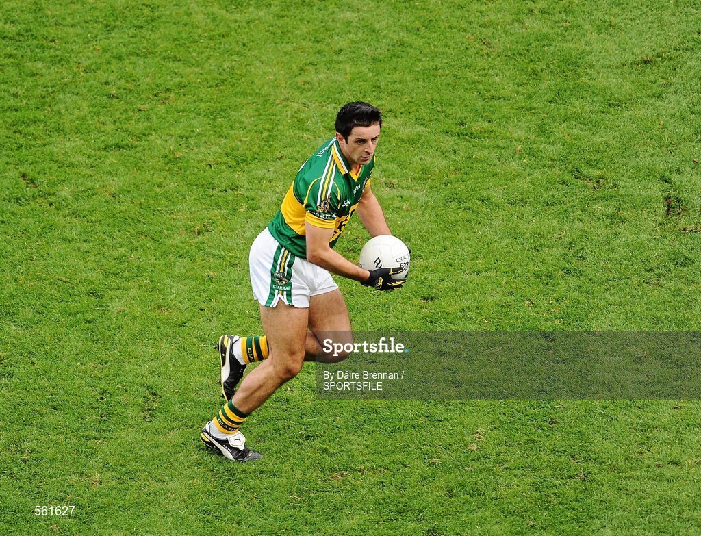 18 September 2011; Aidan O'Mahony, Kerry. GAA Football All-Ireland Senior Championship Final, Kerry v Dublin, Croke Park, Dublin. Picture credit: Dáire Brennan / SPORTSFILE