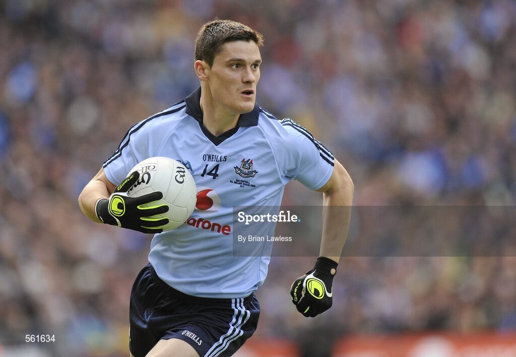 18 September 2011; Diarmuid Connolly, Dublin. GAA Football All-Ireland Senior Championship Final, Kerry v Dublin, Croke Park, Dublin. Picture credit: Brian Lawless / SPORTSFILE