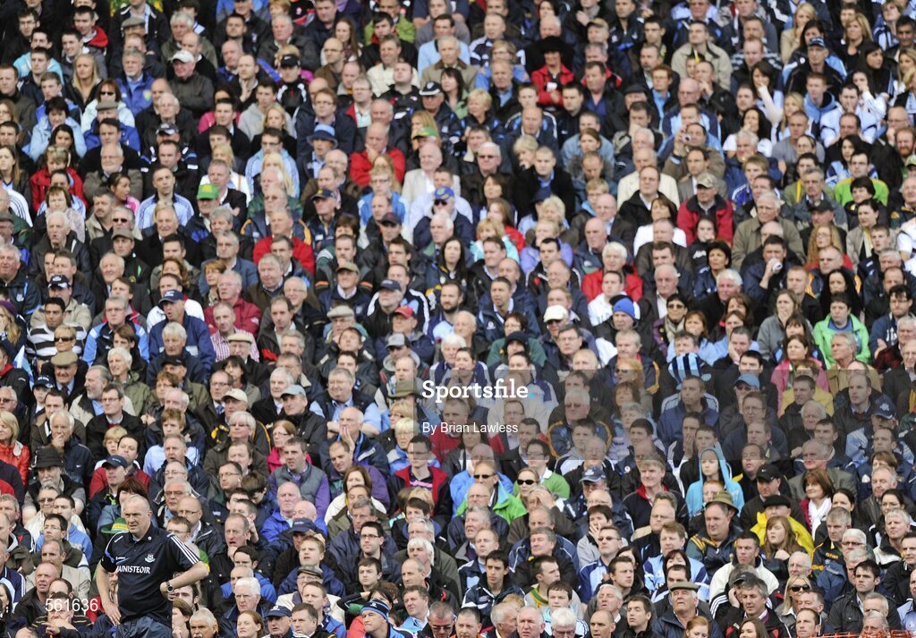 18 September 2011; Dublin manager Pat Gilroy looks on during the match. GAA Football All-Ireland Senior Championship Final, Kerry v Dublin, Croke Park, Dublin. Picture credit: Brian Lawless / SPORTSFILE