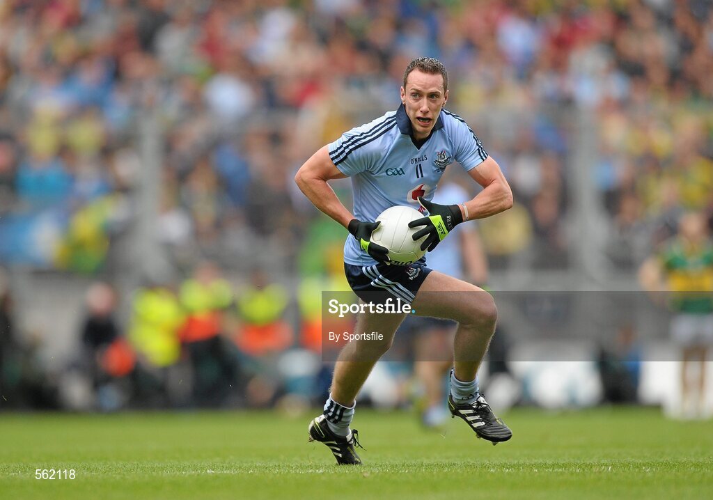 18 September 2011; Barry Cahill, Dublin. GAA Football All-Ireland Senior Championship Final, Kerry v Dublin, Croke Park, Dublin. Photo by Sportsfile
