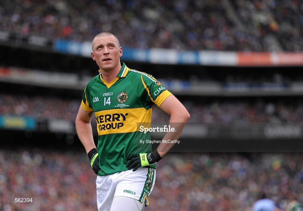 18 September 2011; Kieran Donaghy, Kerry. GAA Football All-Ireland Senior Championship Final, Kerry v Dublin, Croke Park, Dublin. Picture credit: Stephen McCarthy / SPORTSFILE