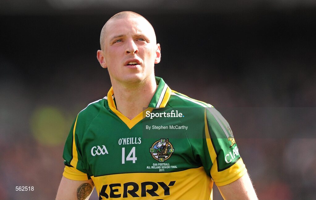 18 September 2011; Kieran Donaghy, Kerry. GAA Football All-Ireland Senior Championship Final, Kerry v Dublin, Croke Park, Dublin. Picture credit: Stephen McCarthy / SPORTSFILE