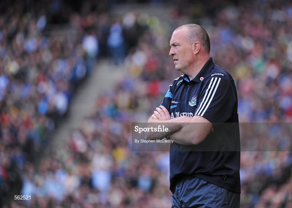 18 September 2011; Dublin manager Pat Gilroy. GAA Football All-Ireland Senior Championship Final, Kerry v Dublin, Croke Park, Dublin. Picture credit: Stephen McCarthy / SPORTSFILE