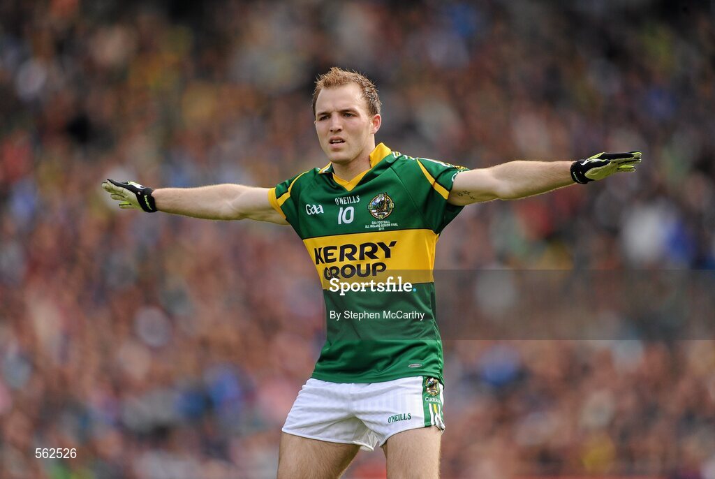 18 September 2011; Darran O'Sullivan, Kerry. GAA Football All-Ireland Senior Championship Final, Kerry v Dublin, Croke Park, Dublin. Picture credit: Stephen McCarthy / SPORTSFILE