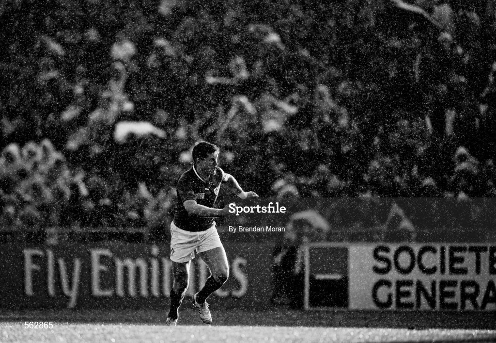 25 September 2011; Ireland out-half Ronan O'Gara in action during the game. 2011 Rugby World Cup, Pool C, Ireland v Russia, Rotorua International Stadium, Rotorua, New Zealand. Picture credit: Brendan Moran / SPORTSFILE