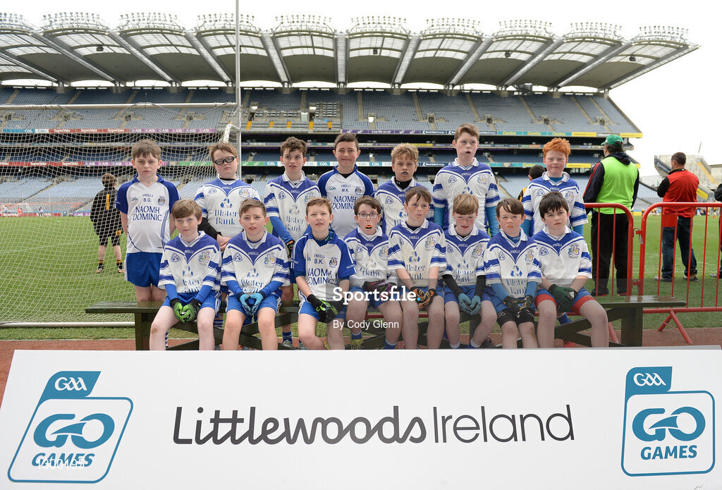 12 April 2017; Players representing St Dominics GAA Club, Co Roscommon, during The Go Games Provincial Days in partnership with Littlewoods Ireland Day 3 at Croke Park in Dublin. Photo by Cody Glenn/Sportsfile