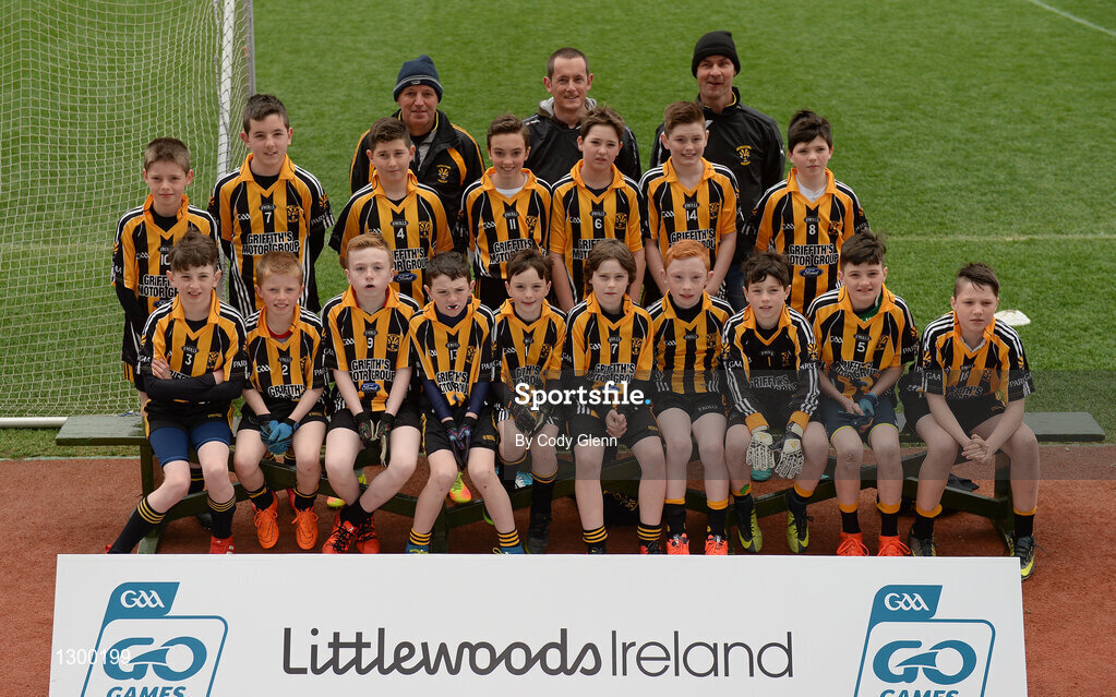 12 April 2017; Players representing Parke Keelogues Crimlin GAA Club, Co Mayo, during The Go Games Provincial Days in partnership with Littlewoods Ireland Day 3 at Croke Park in Dublin. Photo by Cody Glenn/Sportsfile