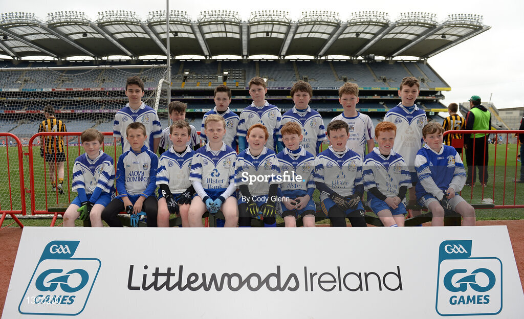 12 April 2017; Players representing St Dominics GAA Club, Co Roscommon, during the Go Games Provincial Days in partnership with Littlewoods Ireland Day 3 at Croke Park in Dublin. Photo by Cody Glenn/Sportsfile