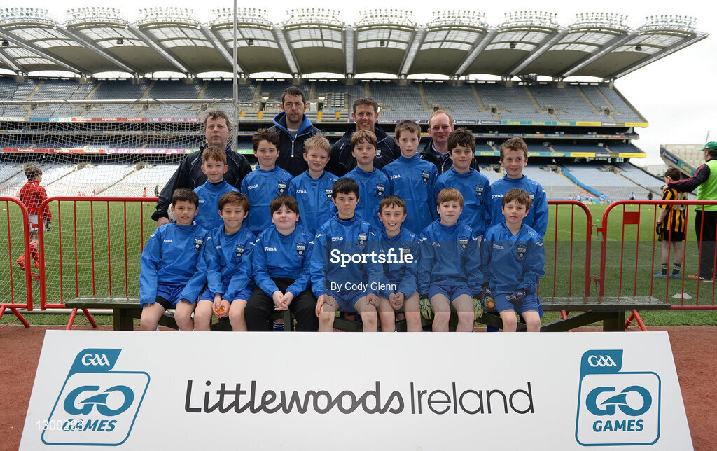12 April 2017; Players representing Killannin GAA Club, Co Galway, during The Go Games Provincial Days in partnership with Littlewoods Ireland Day 3 at Croke Park in Dublin. Photo by Cody Glenn/Sportsfile