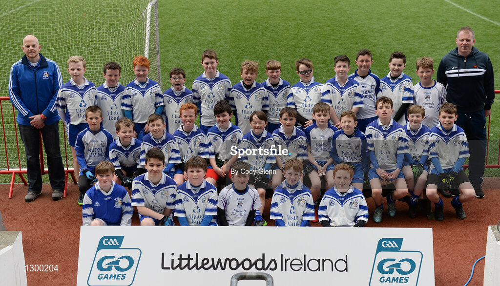 12 April 2017; Players representing St Dominics GAA Club, Co Roscommon, during the Go Games Provincial Days in partnership with Littlewoods Ireland Day 3 at Croke Park in Dublin. Photo by Cody Glenn/Sportsfile
