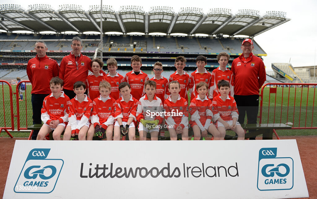 12 April 2017; Players representing Coolera/Strandhill GAA Club, Co Sligo, during The Go Games Provincial Days in partnership with Littlewoods Ireland Day 3 at Croke Park in Dublin. Photo by Cody Glenn/Sportsfile