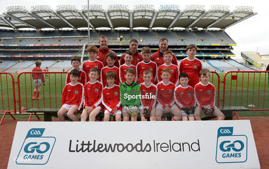 12 April 2017; Players representing Coolera/Strandhill GAA Club, Co Sligo, during The Go Games Provincial Days in partnership with Littlewoods Ireland Day 3 at Croke Park in Dublin. Photo by Cody Glenn/Sportsfile