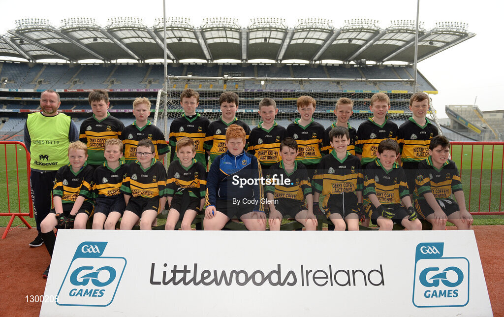 12 April 2017; Players representing Michael Glaveys GAA Club, Co Roscommon, during The Go Games Provincial Days in partnership with Littlewoods Ireland Day 3 at Croke Park in Dublin. Photo by Cody Glenn/Sportsfile