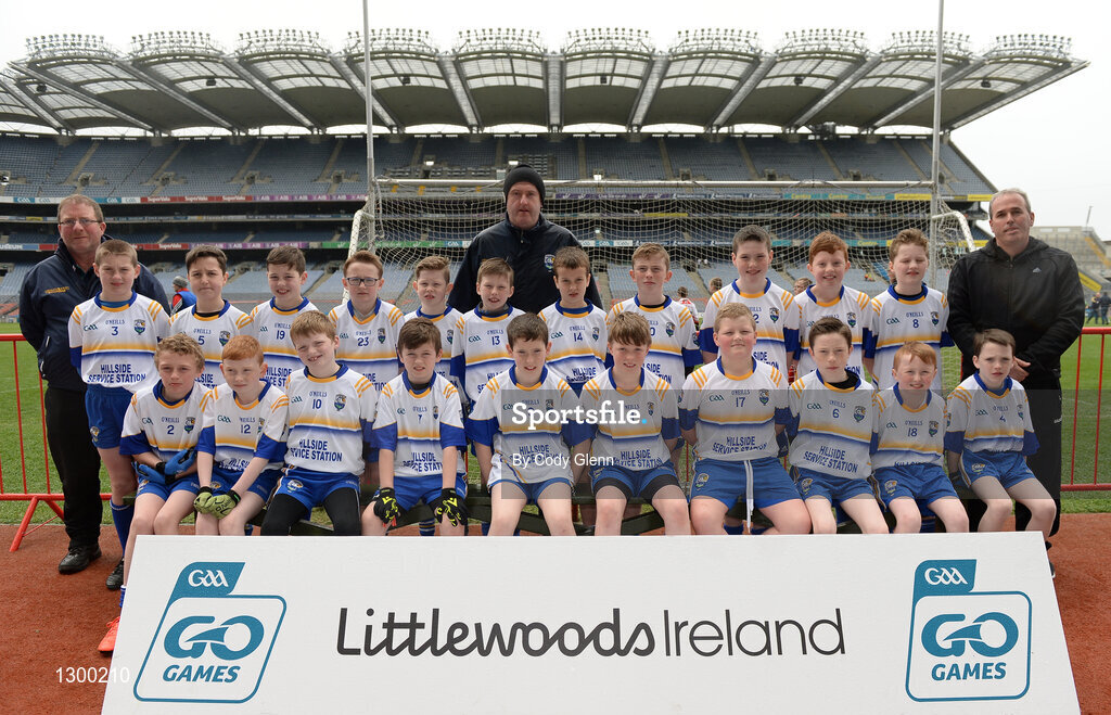 12 April 2017; Players representing Hollymount Carramore GAA Club, Co Mayo, during The Go Games Provincial Days in partnership with Littlewoods Ireland Day 3 at Croke Park in Dublin. Photo by Cody Glenn/Sportsfile