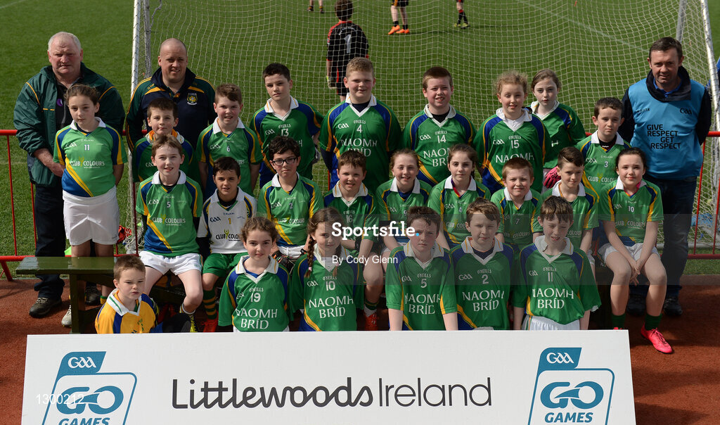 12 April 2017; Players representing St Brigids GAA Club, Co Sligo, during The Go Games Provincial Days in partnership with Littlewoods Ireland Day 3 at Croke Park in Dublin. Photo by Cody Glenn/Sportsfile