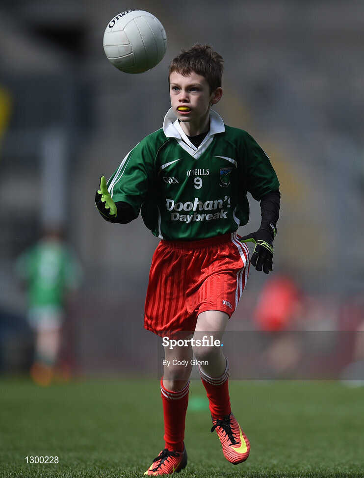 12 April 2017; Darragh McDonald, representing Bunninadden/Ballymote GAA Club, Co Sligo, during The Go Games Provincial Days in partnership with Littlewoods Ireland Day 3 at Croke Park in Dublin. Photo by Cody Glenn/Sportsfile