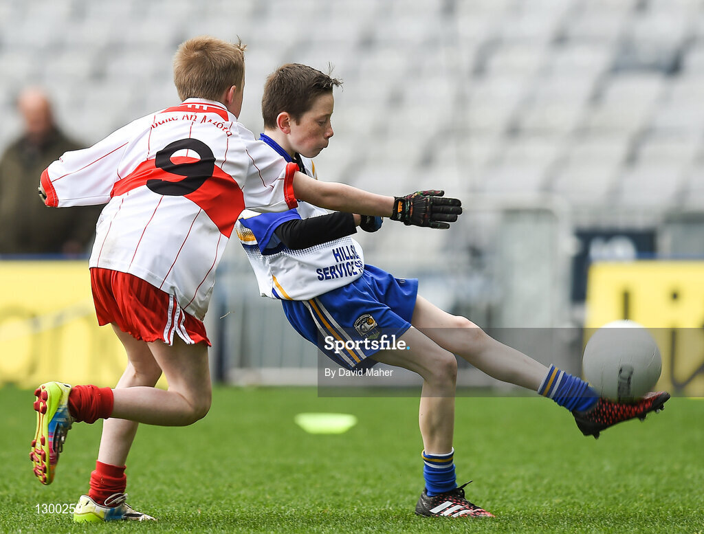 12 April 2017; A general view of action between Ballymote GAA club, Co. Sligo and Hollymount Carramore GAA club, Co. Mayo during The Go Games Provincial Days in partnership with Littlewoods Ireland Day 3 at Croke Park in Dublin. Photo by David Maher/Sportsfile