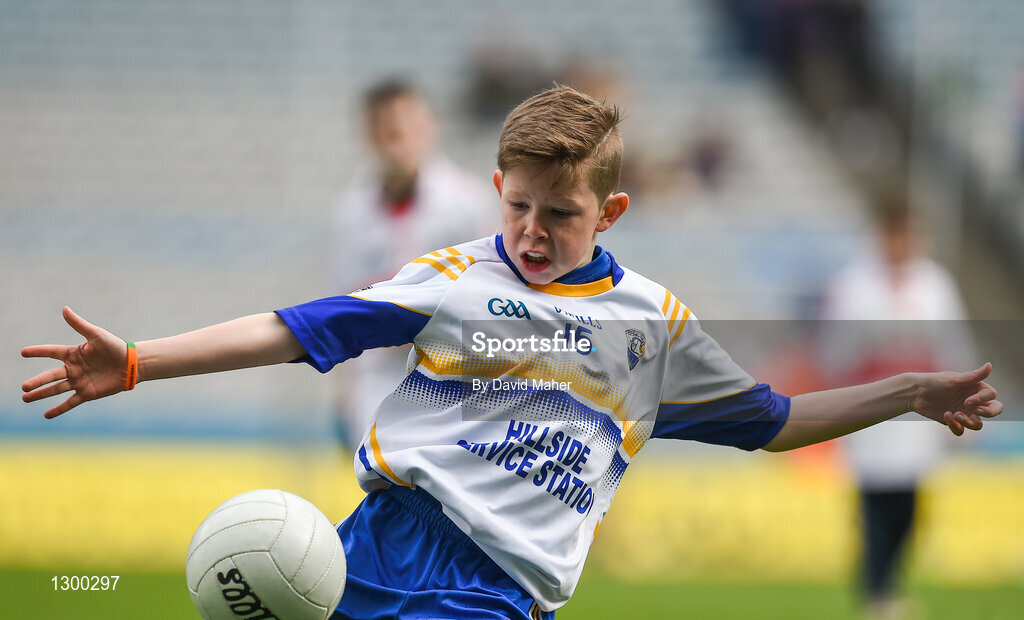 12 April 2017; A general view of action between Ballymote GAA club, Co. Sligo and Hollymount Carramore GAA club, Co. Mayo during The Go Games Provincial Days in partnership with Littlewoods Ireland Day 3 at Croke Park in Dublin. Photo by David Maher/Sportsfile