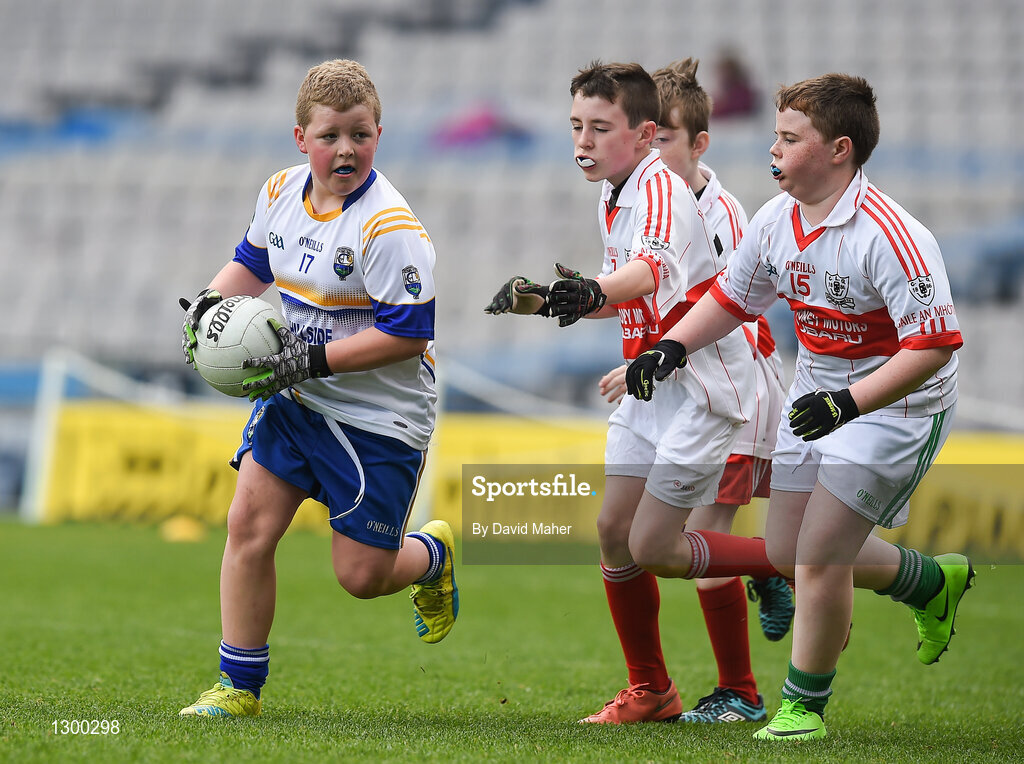 12 April 2017; A general view of action between Ballymote GAA club, Co. Sligo and Hollymount Carramore GAA club, Co. Mayo during The Go Games Provincial Days in partnership with Littlewoods Ireland Day 3 at Croke Park in Dublin. Photo by David Maher/Sportsfile