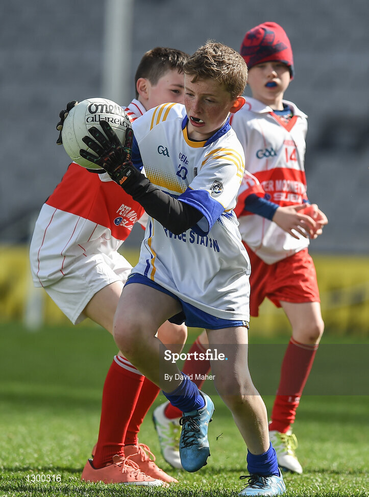 12 April 2017; A general view of action between Ballymote GAA club, Co. Sligo and Hollymount Carramore GAA club, Co. Mayo during The Go Games Provincial Days in partnership with Littlewoods Ireland Day 3 at Croke Park in Dublin. Photo by David Maher/Sportsfile