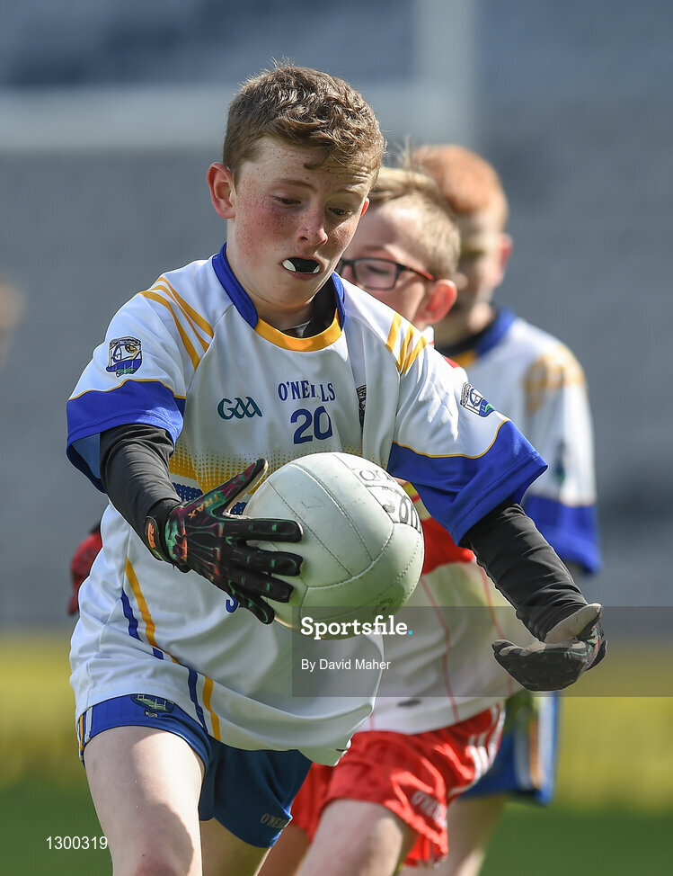 12 April 2017; A general view of action between Ballymote GAA club, Co. Sligo and Hollymount Carramore GAA club, Co. Mayo during The Go Games Provincial Days in partnership with Littlewoods Ireland Day 3 at Croke Park in Dublin. Photo by David Maher/Sportsfile