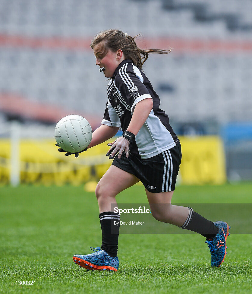 12 April 2017; A general view during the game between Glen Gaels GAA club, Co. Leitrim and Dumore MacHales GAA club, Co. Galway during The Go Games Provincial Days in partnership with Littlewoods Ireland Day 3 at Croke Park in Dublin. Photo by David Maher/Sportsfile