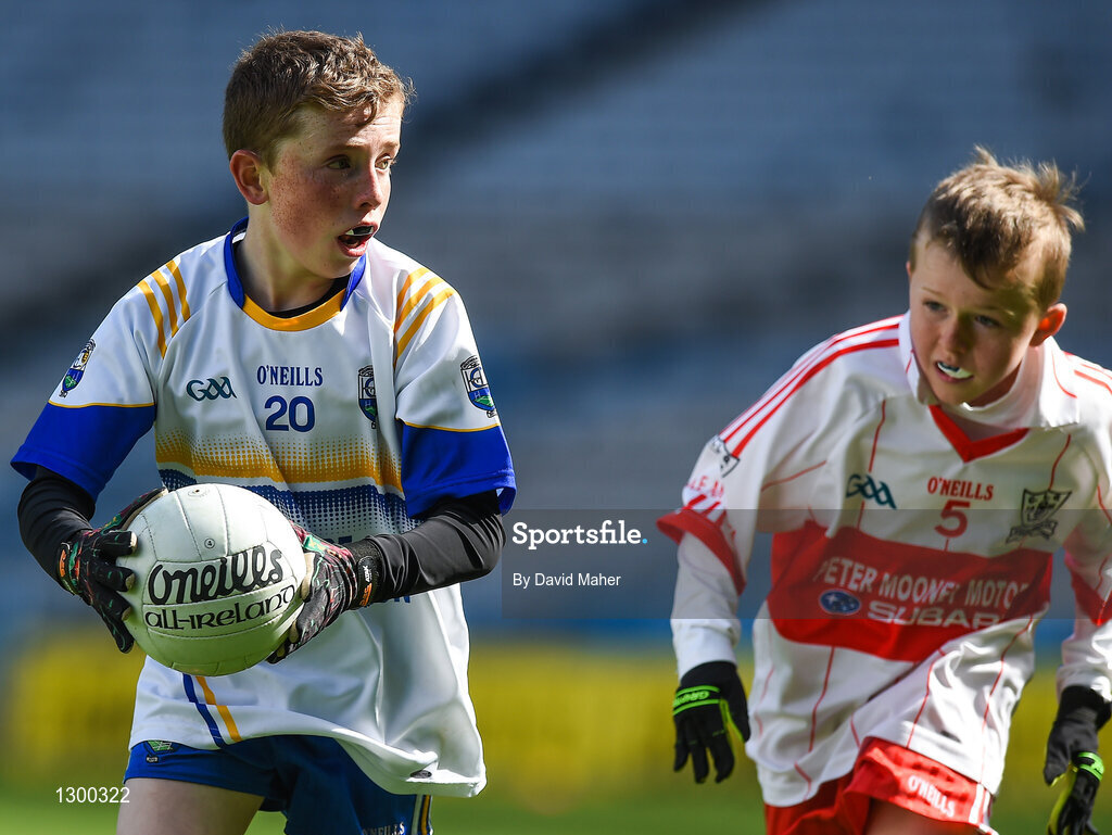 12 April 2017; A general view of action between Ballymote GAA club, Co. Sligo and Hollymount Carramore GAA club, Co. Mayo during The Go Games Provincial Days in partnership with Littlewoods Ireland Day 3 at Croke Park in Dublin. Photo by David Maher/Sportsfile