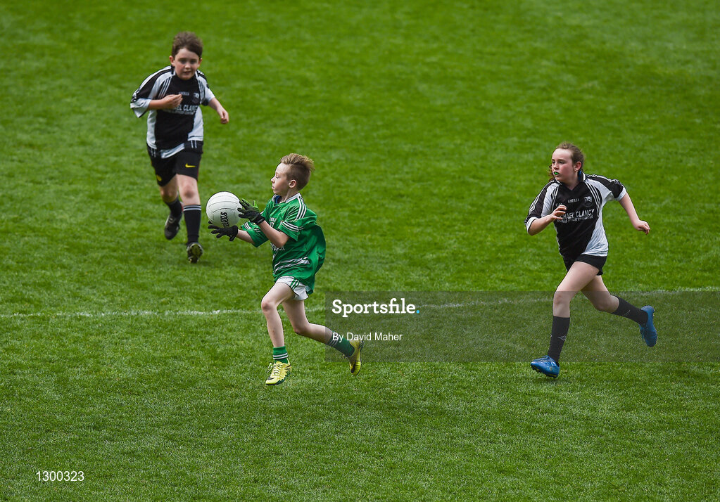 12 April 2017; A general view during the game between Glen Gaels GAA club, Co. Leitrim and Dumore MacHales GAA club, Co. Galway during The Go Games Provincial Days in partnership with Littlewoods Ireland Day 3 at Croke Park in Dublin. Photo by David Maher/Sportsfile