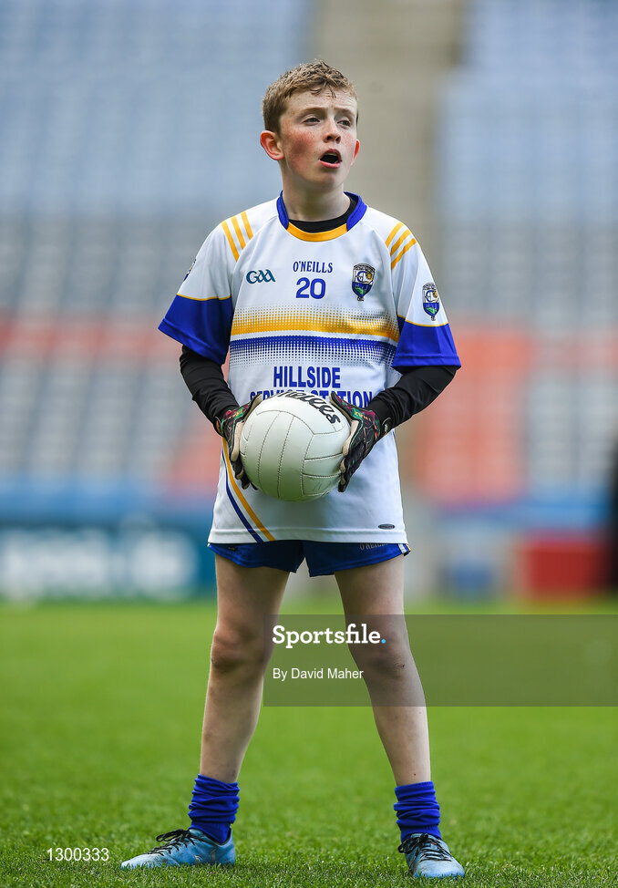 12 April 2017; A general view of action between  Dunmore MacHales GAA club, Co. Galway and  Hollymount Carramore GAA club, Co. Mayo during The Go Games Provincial Days in partnership with Littlewoods Ireland Day 3 at Croke Park in Dublin. Photo by David Maher/Sportsfile