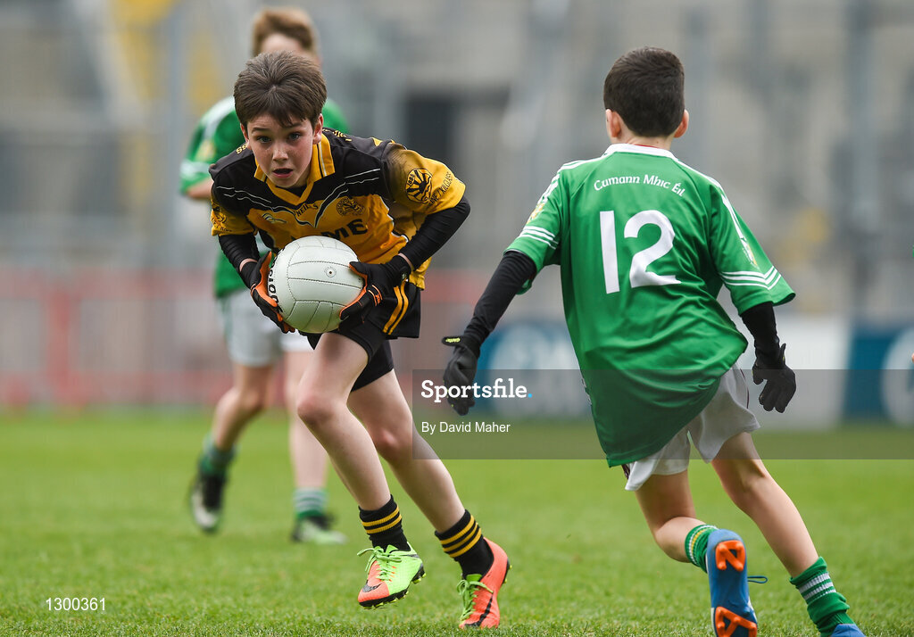 12 April 2017; A general view of action between Enniscrone GAA club, Co. Sligo and Dunmore MacHales GAA club, Co. Galway during The Go Games Provincial Days in partnership with Littlewoods Ireland Day 3 at Croke Park in Dublin. Photo by David Maher/Sportsfile