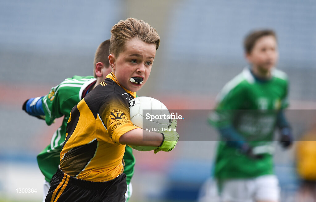 12 April 2017; A general view of action between Enniscrone GAA club, Co. Sligo and Dunmore MacHales GAA club, Co. Galway during The Go Games Provincial Days in partnership with Littlewoods Ireland Day 3 at Croke Park in Dublin. Photo by David Maher/Sportsfile