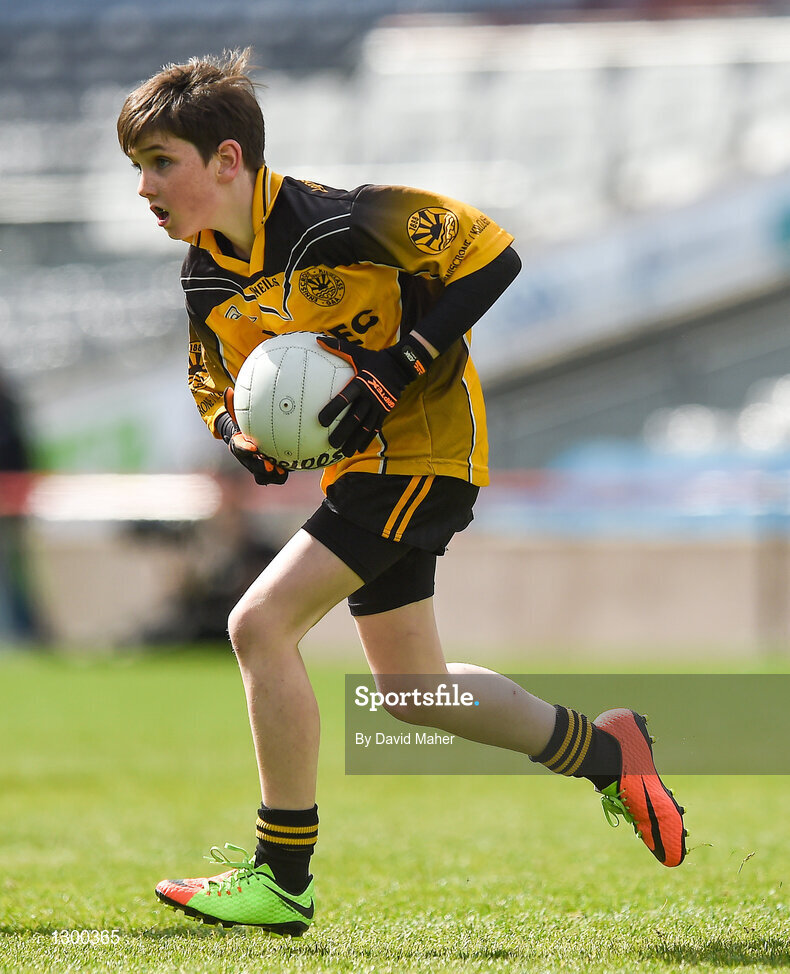 12 April 2017; A general view of action between Enniscrone GAA club, Co. Sligo and Dunmore MacHales GAA club, Co. Galway during The Go Games Provincial Days in partnership with Littlewoods Ireland Day 3 at Croke Park in Dublin. Photo by David Maher/Sportsfile