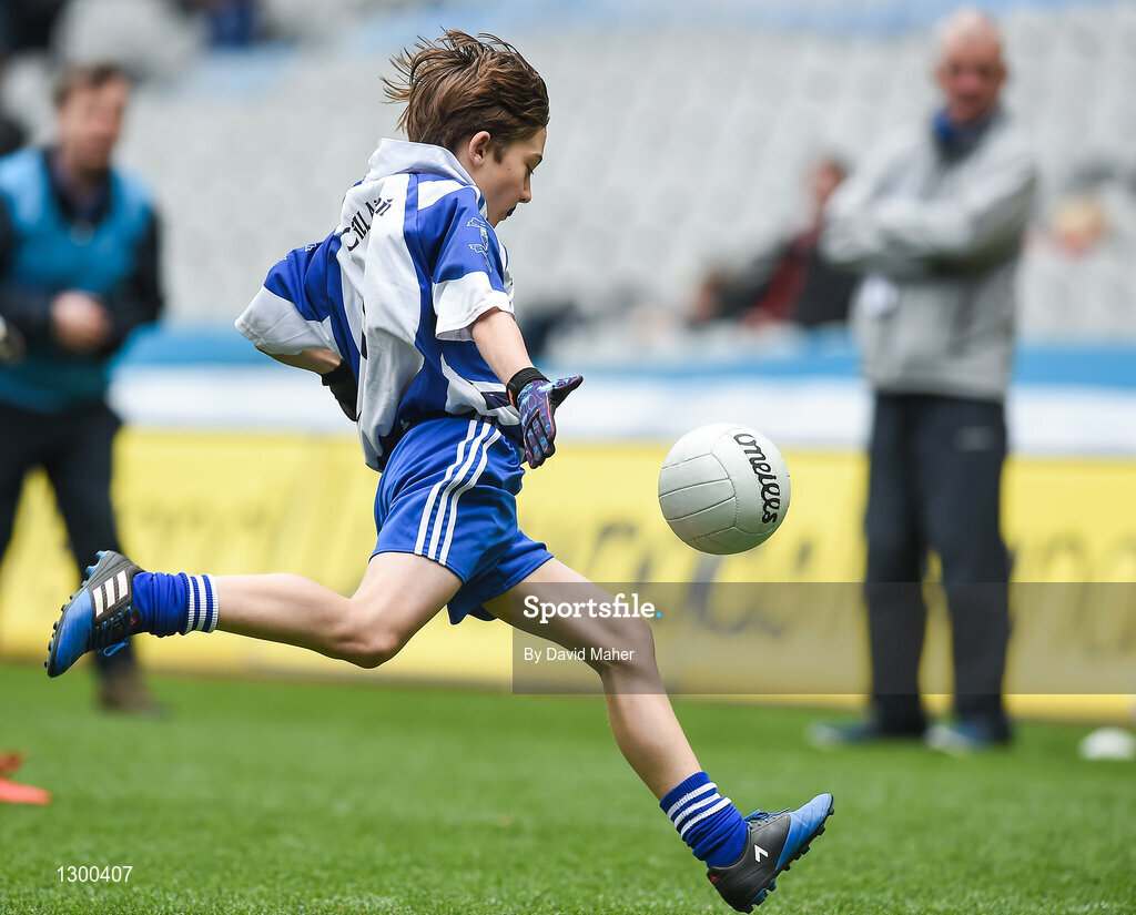 12 April 2017; A general view of action between St.Dominics GAA club, Co.Roscommon and Killannin GAA club, Co.Galway during The Go Games Provincial Days in partnership with Littlewoods Ireland Day 3 at Croke Park in Dublin. Photo by David Maher/Sportsfile