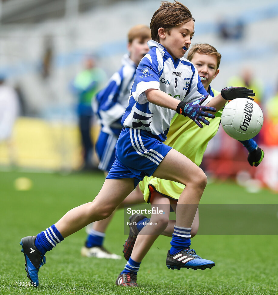 12 April 2017; A general view of action between St.Dominics GAA club, Co.Roscommon and Killannin GAA club, Co.Galway during The Go Games Provincial Days in partnership with Littlewoods Ireland Day 3 at Croke Park in Dublin. Photo by David Maher/Sportsfile