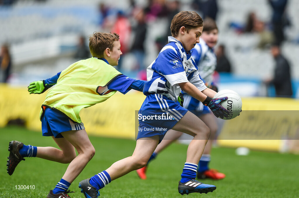 12 April 2017; A general view of action between St.Dominics GAA club, Co.Roscommon and Killannin GAA club, Co.Galway during The Go Games Provincial Days in partnership with Littlewoods Ireland Day 3 at Croke Park in Dublin. Photo by David Maher/Sportsfile