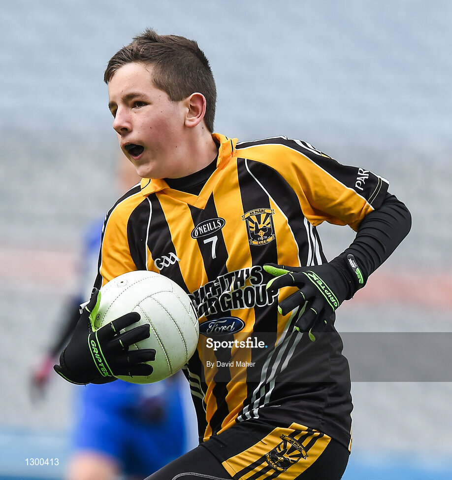 12 April 2017; A general view of action between Parke GAA club, Castlebar, Co.Mayo and Killannin GAA club, Co.Galway during The Go Games Provincial Days in partnership with Littlewoods Ireland Day 3 at Croke Park in Dublin. Photo by David Maher/Sportsfile
