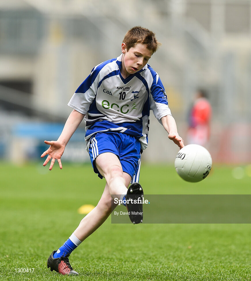 12 April 2017; A general view of action between St.Dominics GAA club, Co.Roscommon and Killannin GAA club, Co.Galway during The Go Games Provincial Days in partnership with Littlewoods Ireland Day 3 at Croke Park in Dublin. Photo by David Maher/Sportsfile